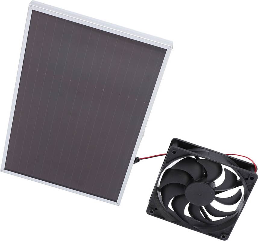 5W Solar Panel 6 Inch Fan