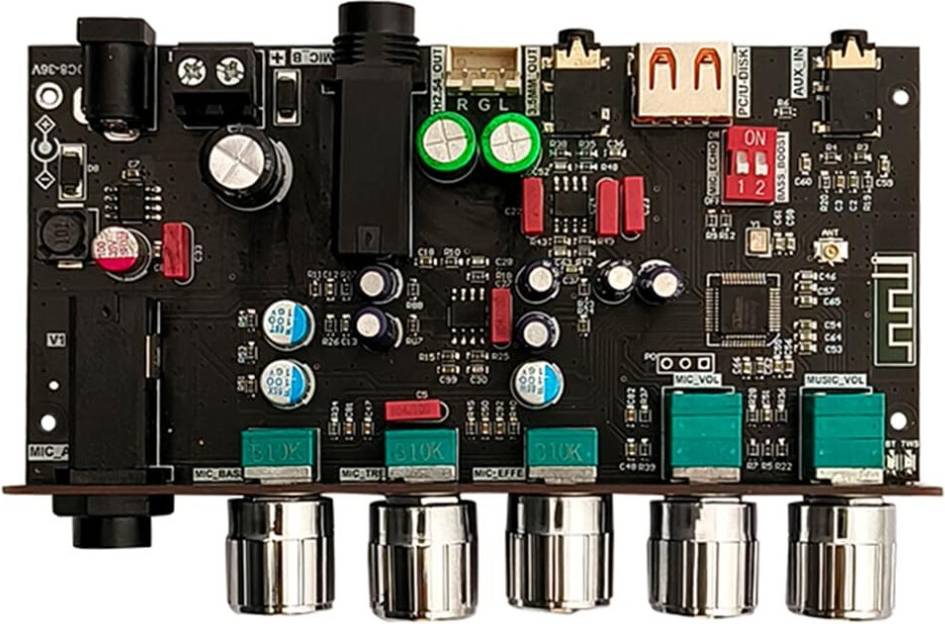 H1 Karaoke Reverb Board Bluetooth USB Decoder