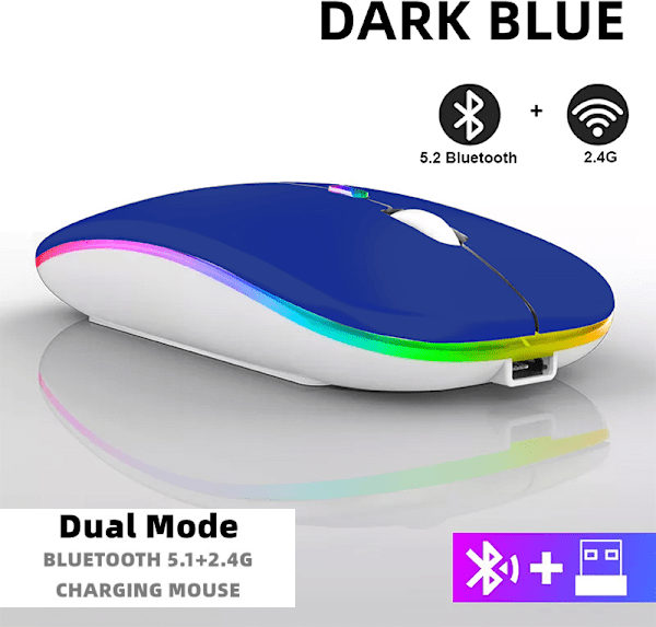 Rechargeable Wireless Bluetooth Mouse