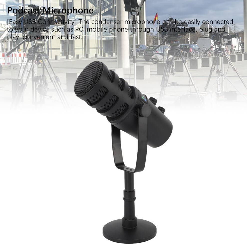 USB Condenser Microphone High Sensitivity