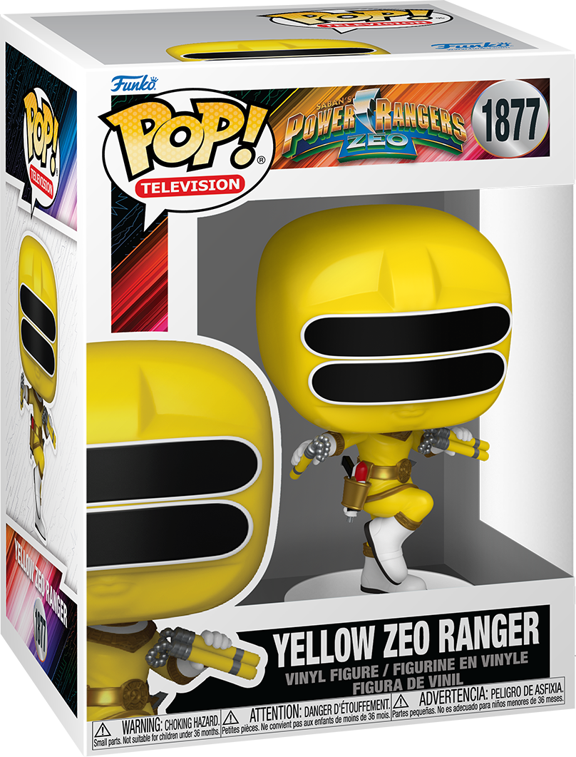 Pop funko Funko Pop Yellow Zeo Ranger