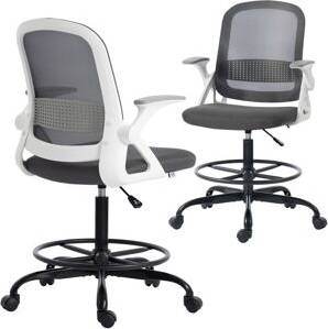 Homcom Mesh Rolling Office Chair