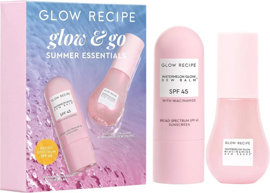 Prep and go Glow Recipe Go Summer Makeup Prep Essentials Kit