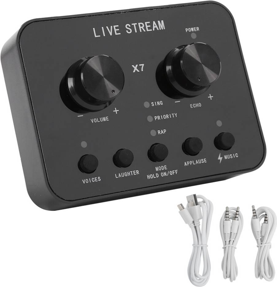 USB Interface Sound Card Mixer