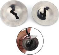 2pcs Belly Dance Texture Pattern Finger Cymbals