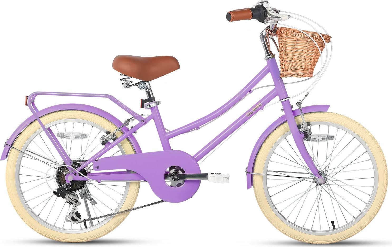 Glerc 20 Inch Hybrid Bike Rear Rack Missy Purple