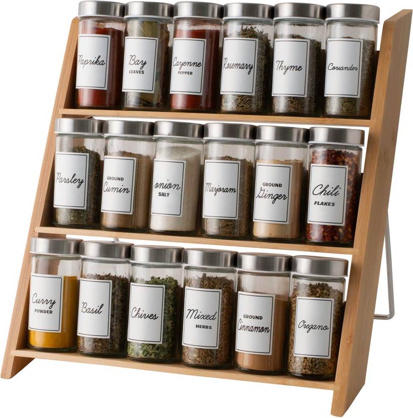 Counter to Drawer Spice Rack