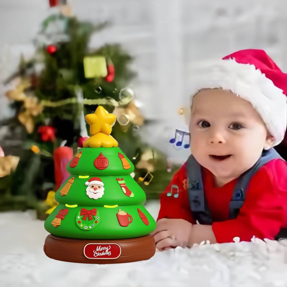 Musical Christmas Tree Bubble Machine