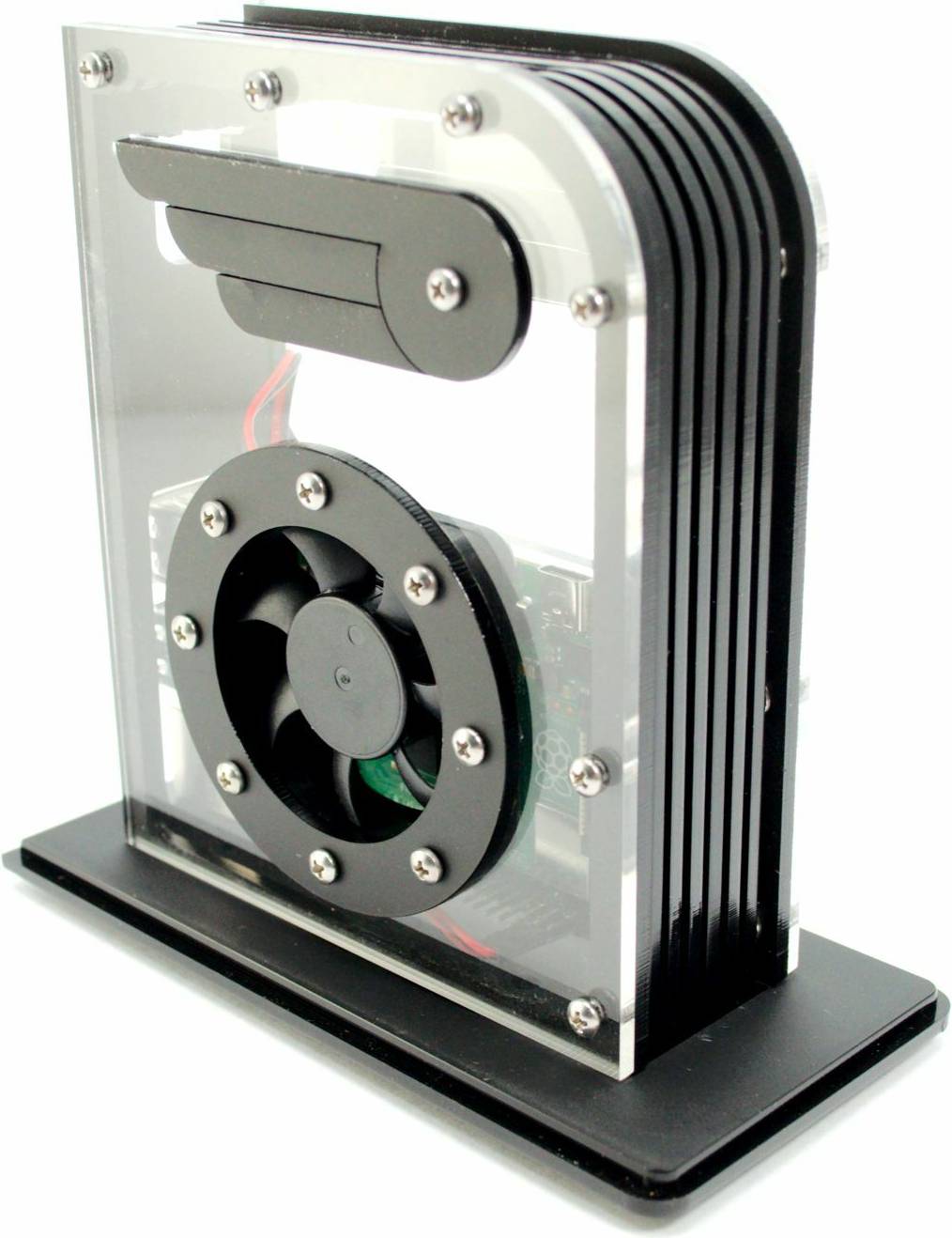 Raspberry pi 2 Paramount 2 Fan Case Raspberry Pi 4b