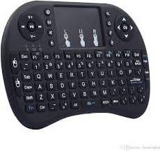 Wireless Mini Keyboard with Touchpad Mouse