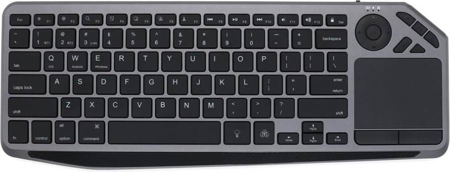 Bluetooth Wireless Keyboard With Touchpad