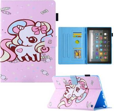 Amazon Fire Max 11 Pattern Leather Case