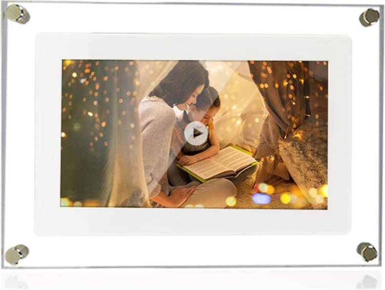 7 Inch Transparent Acrylic Digital Photo Frame
