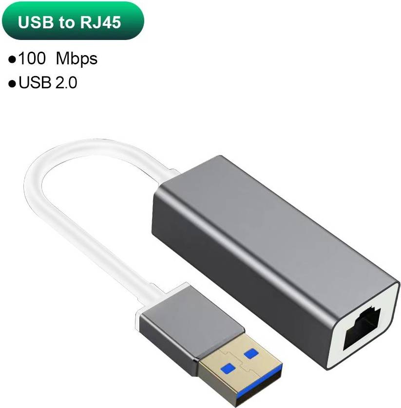 USB Ethernet Adapter Type C RJ45 LAN Port