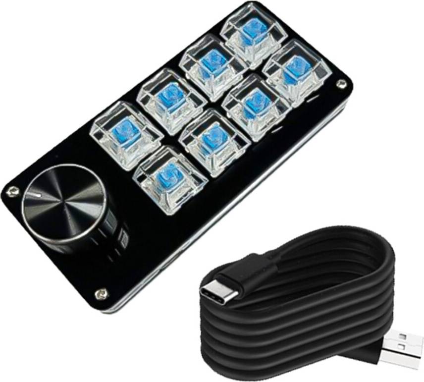 Programmable Macro Keypad 8 Keys