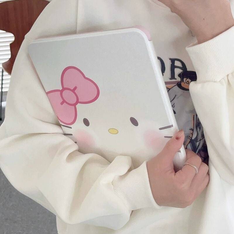 Hello Kitty Rotatable Tablet Cover - 10.2 Inch