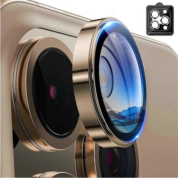 Tempered Glass Camera Lens Protector Titanium