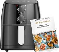 Airfryer 4l 4L Air Fryer With Recipe Book Timer Temperature Control