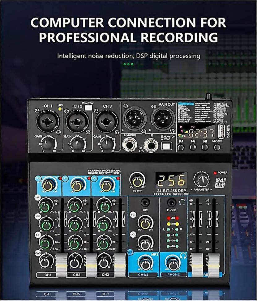6-Channel Small Multifunction Mixer