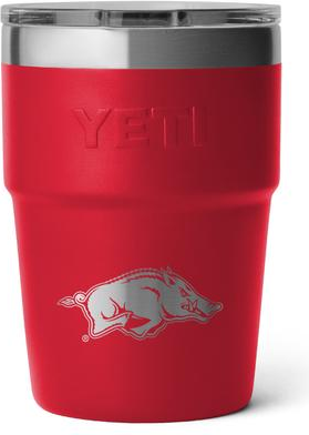 Yeti Arkansas Razorbacks 16oz Rambler Stackable Cup