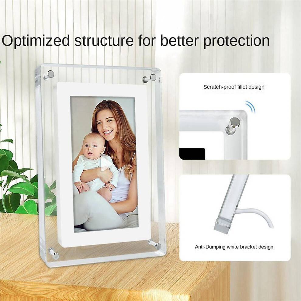 7 Inch Video Player Frame 1500MAh IPS