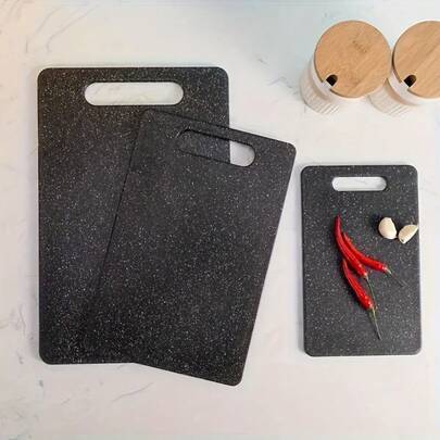 Shein Marble Patterned Set Chopping Board