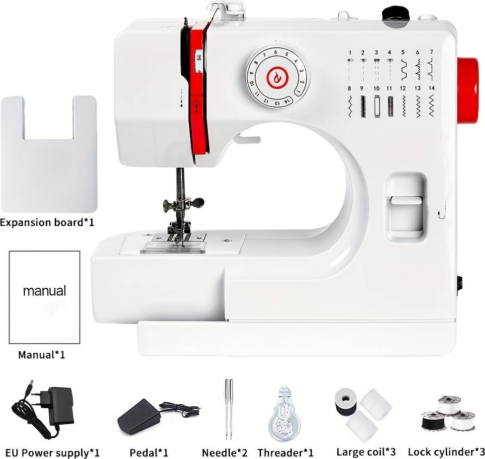 Sewing machine Temu 725a Electric Sewing Machine With Extension Table