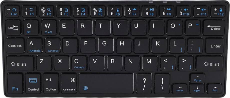 Wireless Bluetooth Keyboard 59 Keys