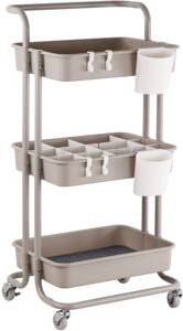 Carrello a 3 Ripiani - Beige