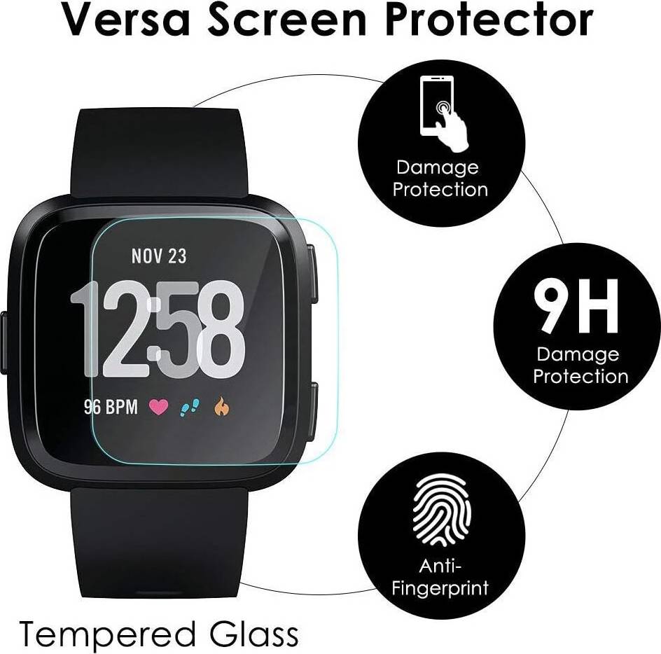 High Definition Clarity Screen Protector For Fitbit Versa Lite