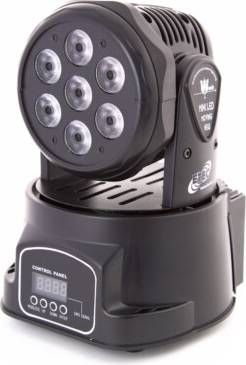 Moving head Etec Led Moving Head 7e Mini Washlight