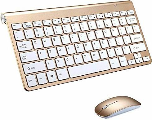 Mini Wireless Keyboard Mouse Set