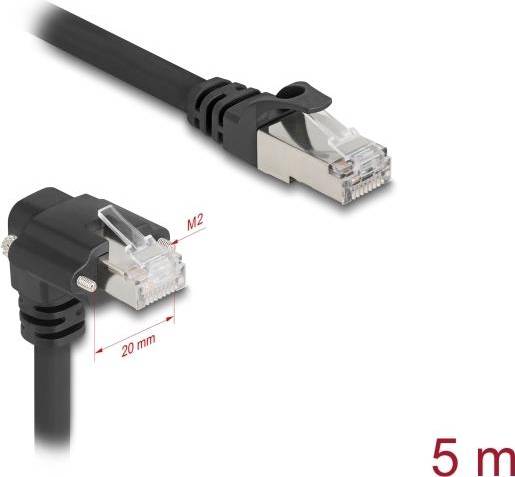 DeLock Netværkskabel RJ-45 til RJ-45 Han Cat 6 5m