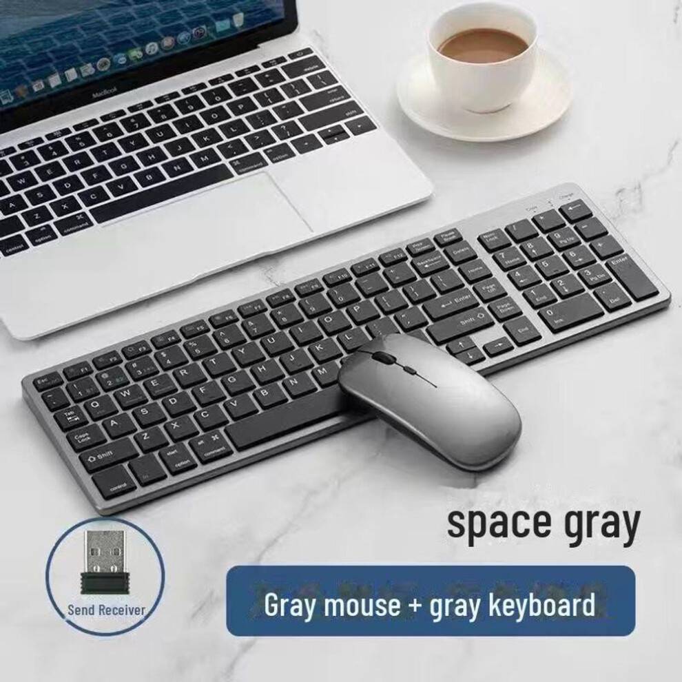 Dual-Mode Wireless Keyboard Mouse Set