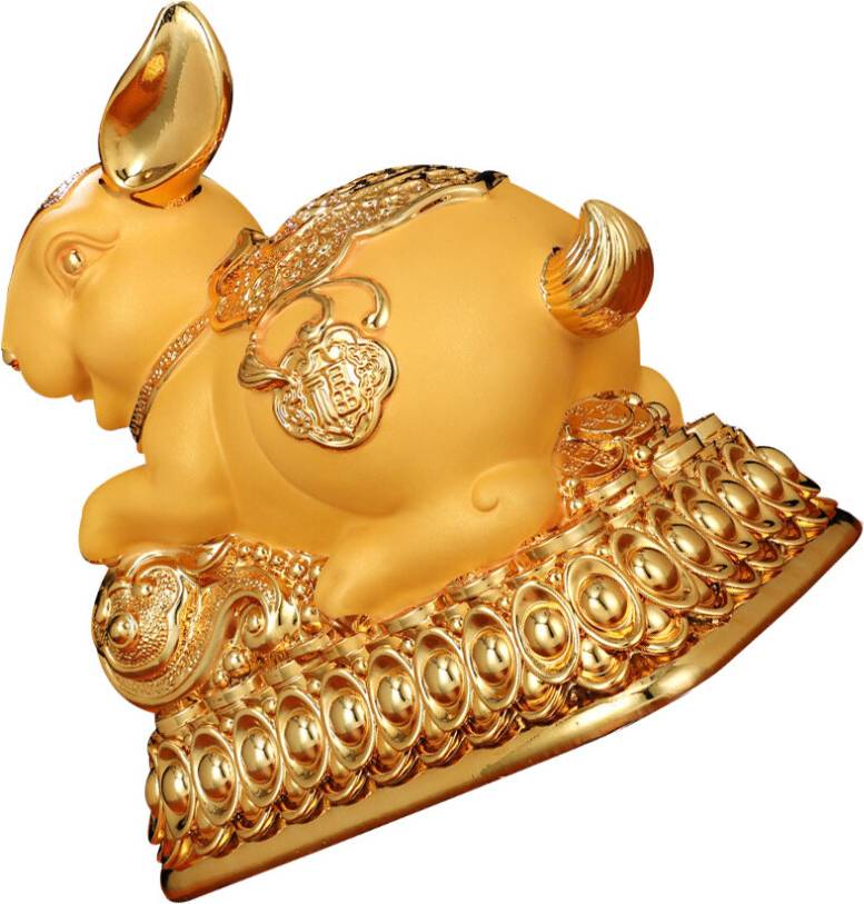 Ohphcall Easter Piggy Bank Rabbit Shaped