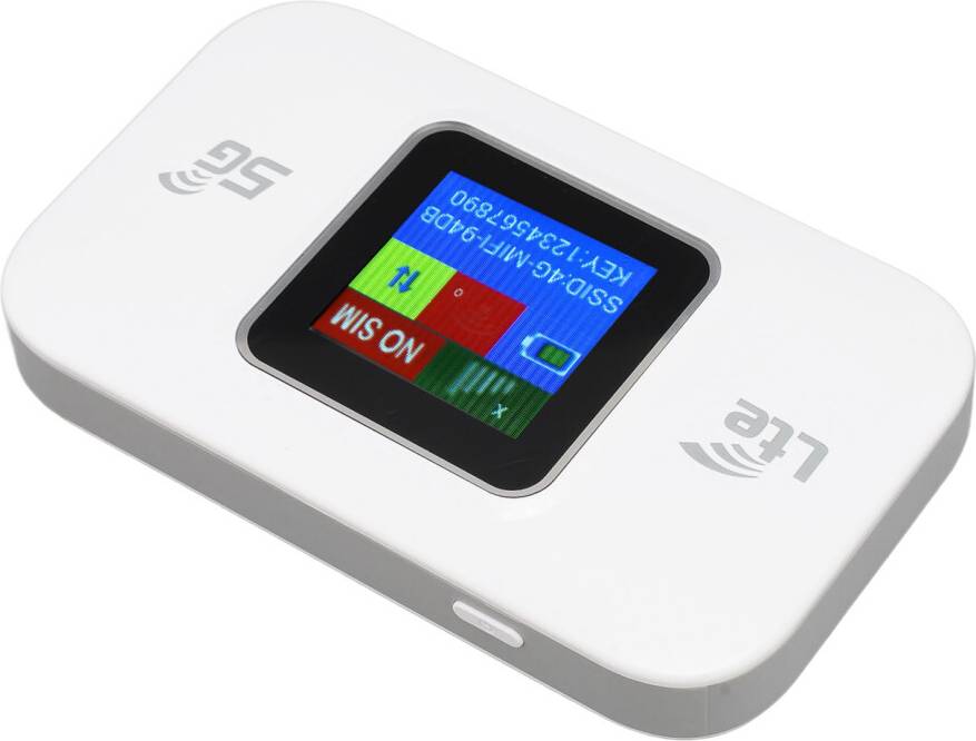Mobiler wlan router 4G LTE Mobiler WiFi Router Farbdisplay