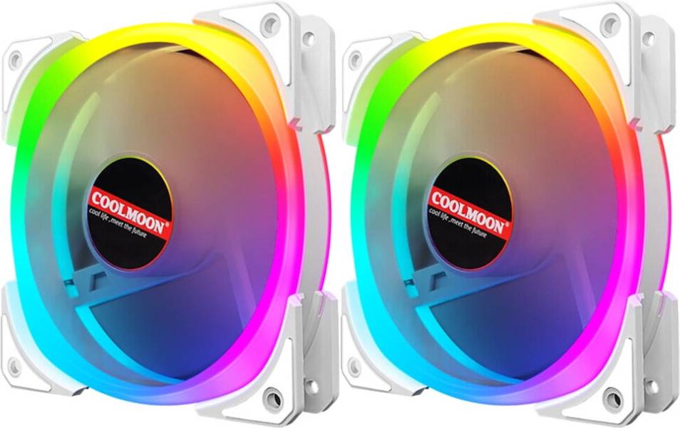 PC Computer Ultra Silent LED Cooling Fan