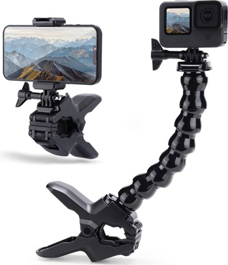 Versatile Flex Clamp GoPro Wide Range