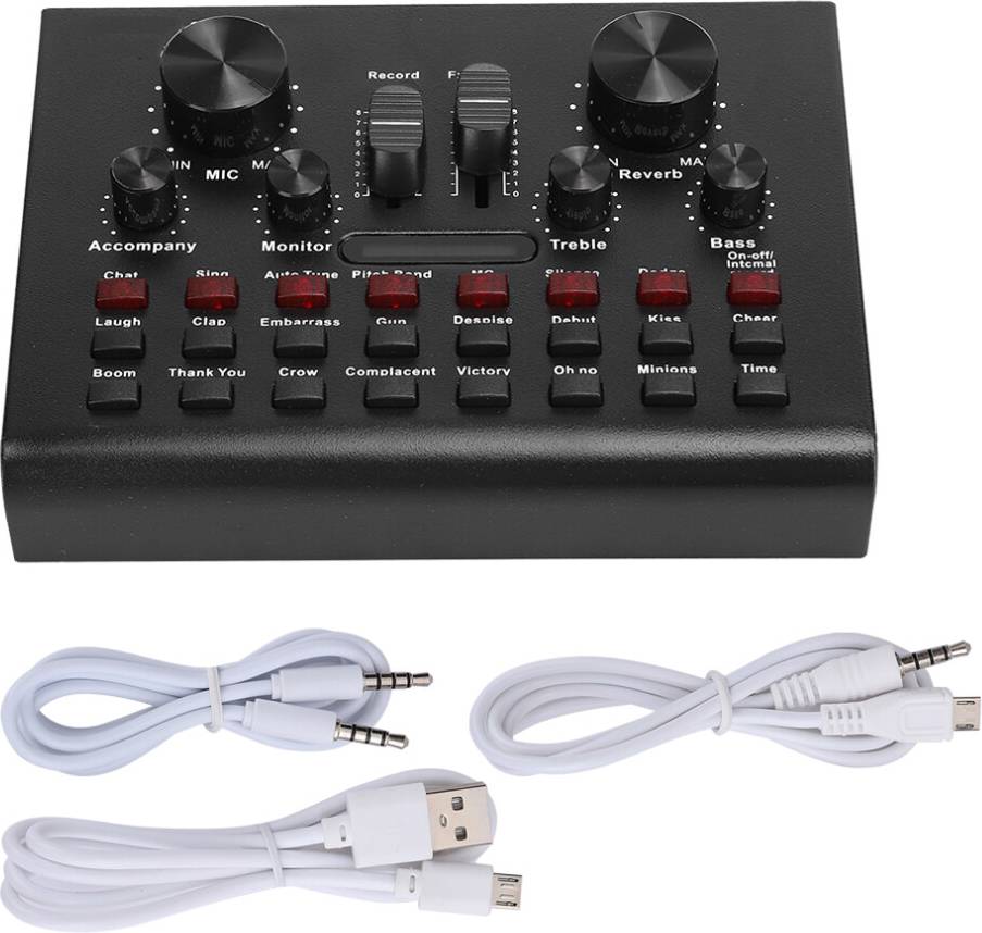 Live Sound Card with DSP Intelligent Chip