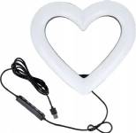 OEM LED Ring Heart Stream RGB Ringlys 10 Tommer