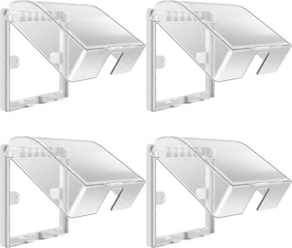 4 Pcs Outlet Plug Socket Cover Box