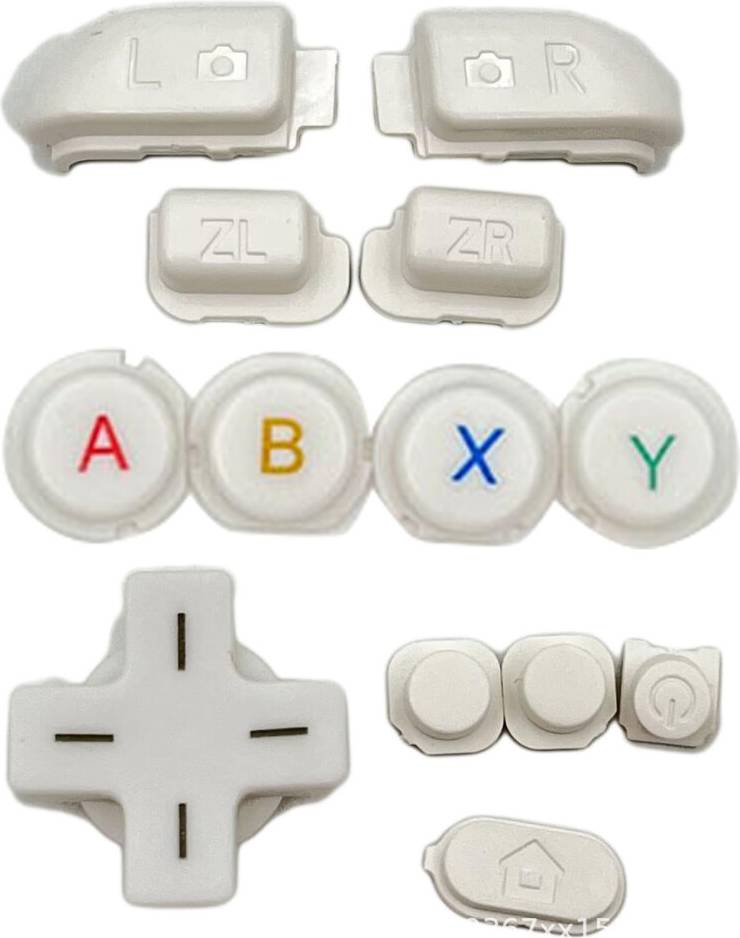 Full Set Replacement Buttons with DPad for Precise Control