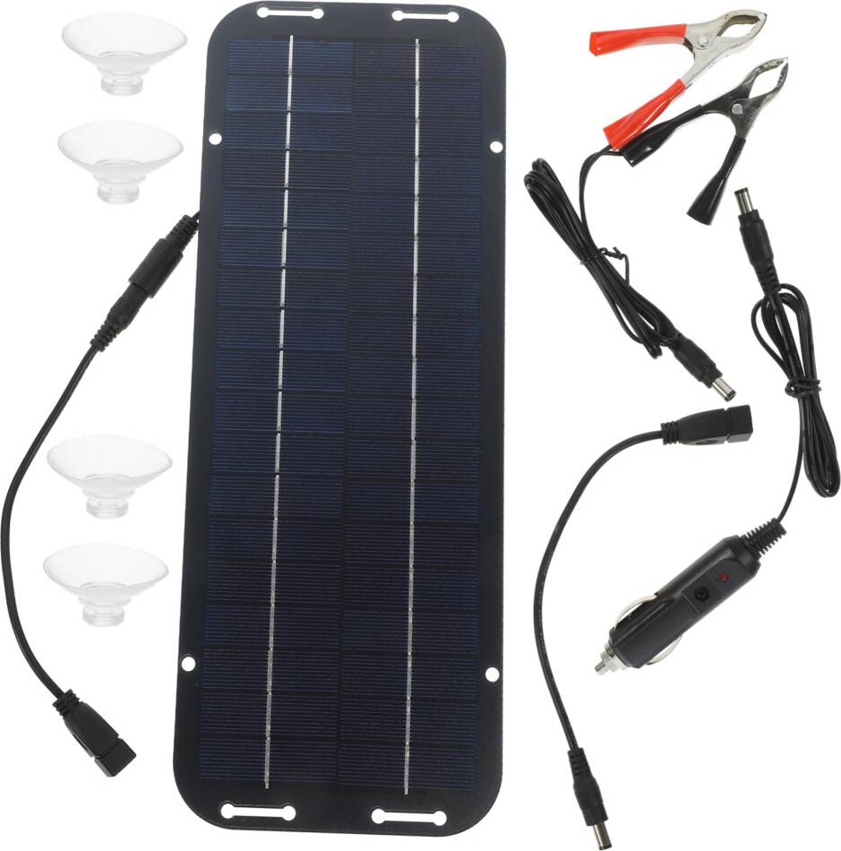 Portable Solar Panel Charger USB Type C