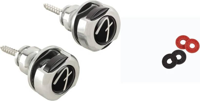 Fender Infinity Strap Locks Rotation Chrome