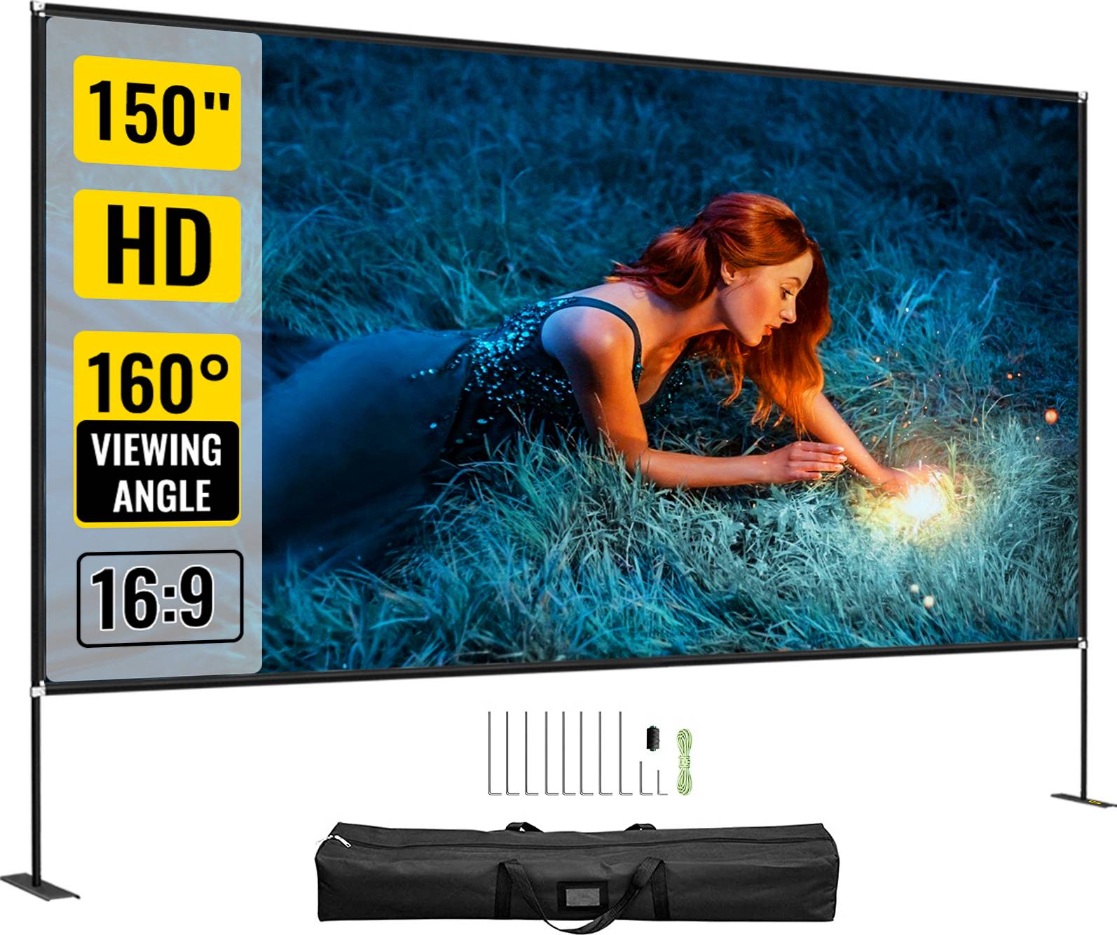 Portable projector Portable Projector Screen With Stand