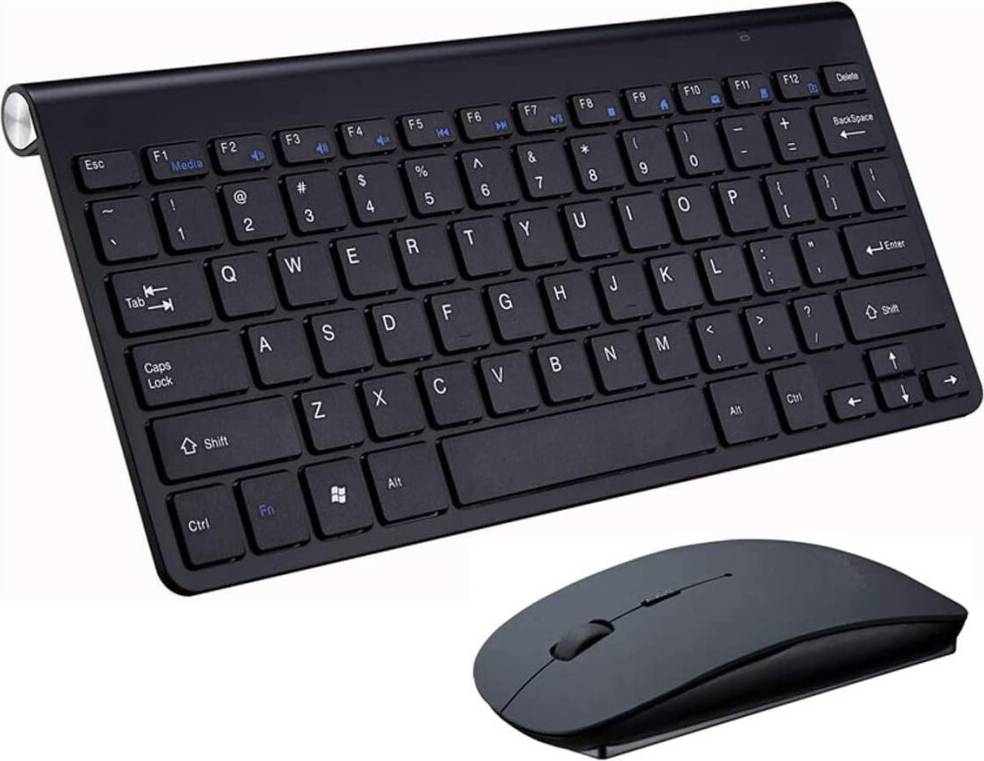 Wireless Keyboard Mouse Set Rechargeable 2.4G Numeric Combo
