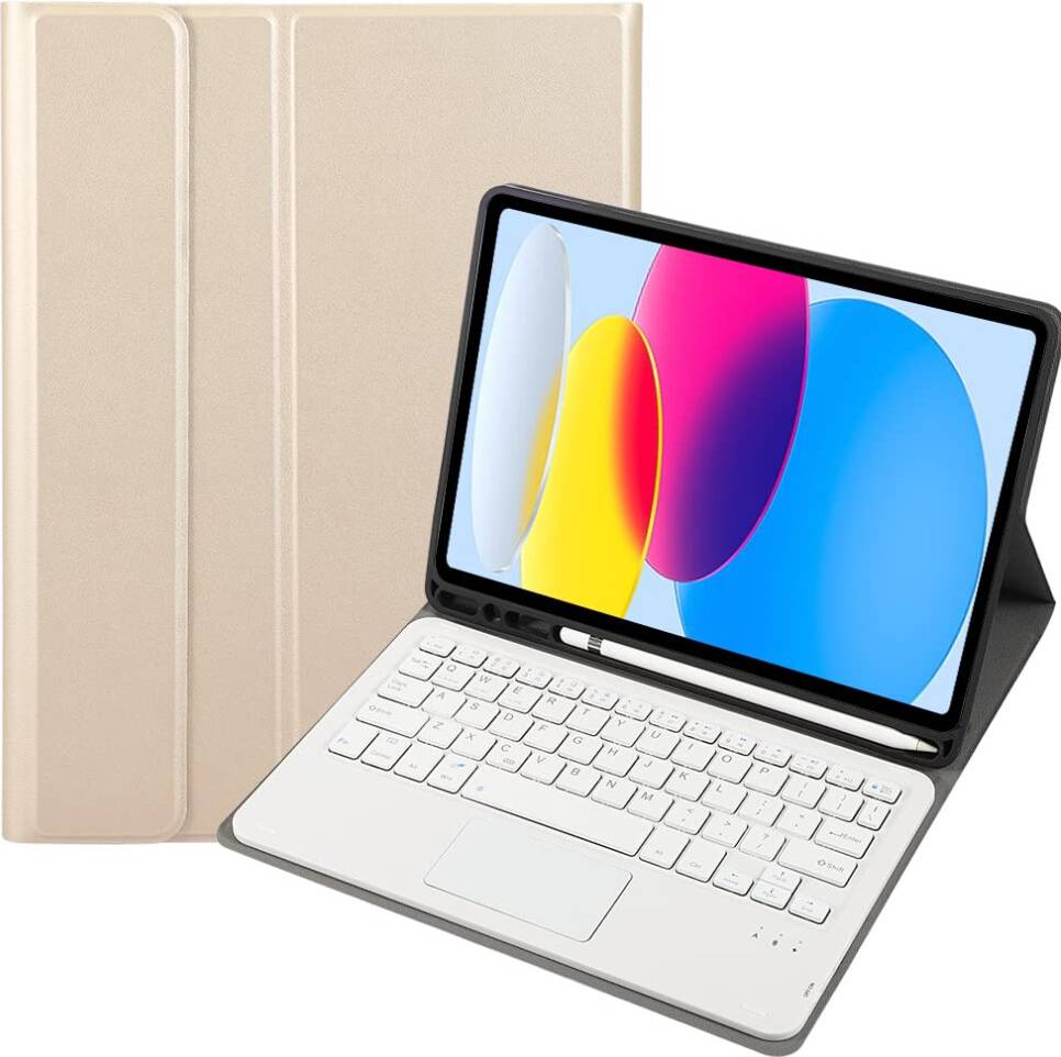 Wireless Bluetooth Keyboard Case Tablet 10th Generation