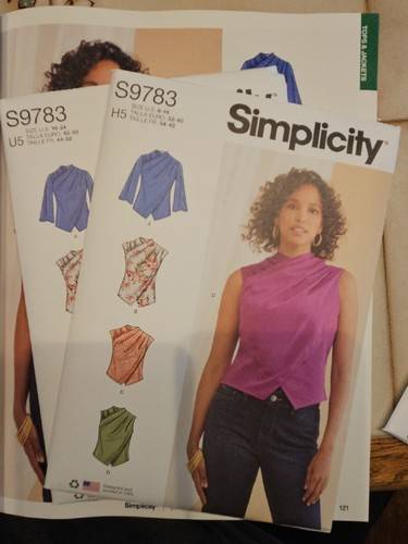 Simplicity Sewing Pattern 9783
