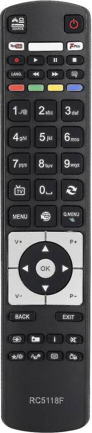 Tv Remote Control Replacement For Rc5118f Media Player