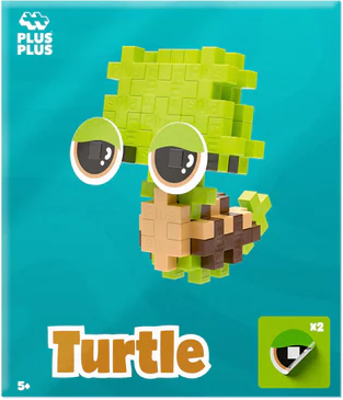 Plus Plus Construction Set Sleepy Turtle